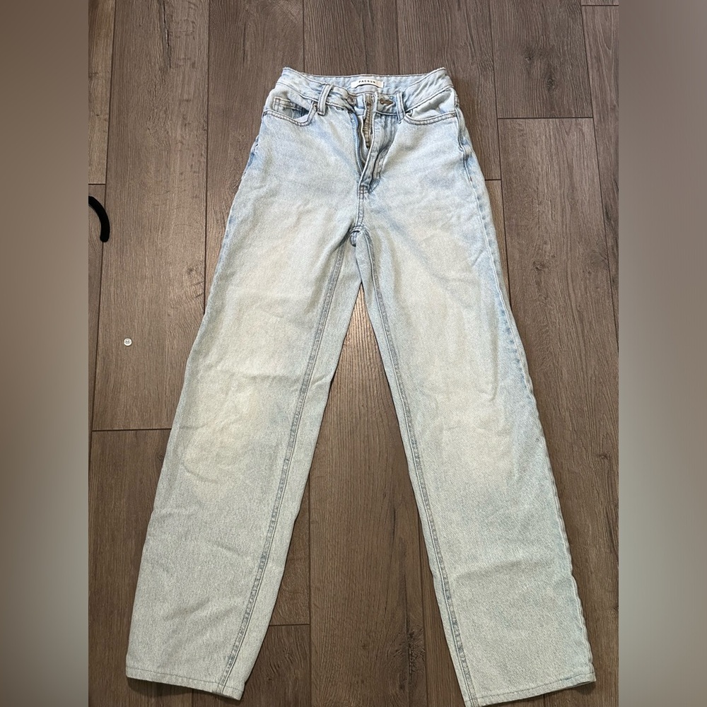High Rise Pacsun Boyfriend Jeans light wash